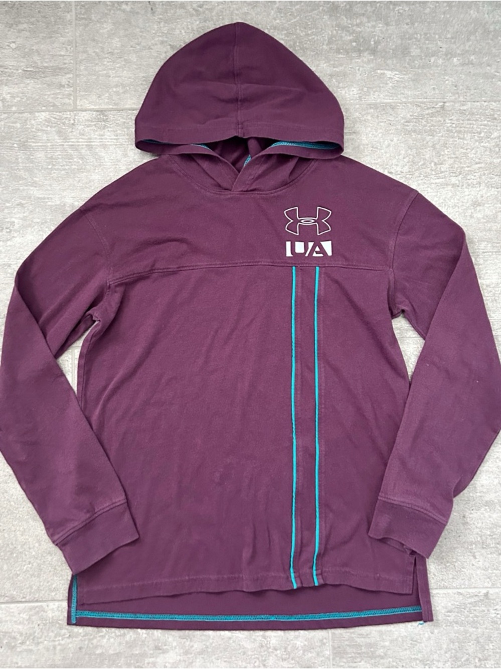 Under Armour Hooded Tee Size YLG 14/16